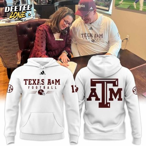 Texas A&M Aggies Adidas Coach Elko Pullover Hoodie