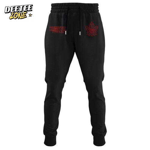 Toronto Maple Leafs x Stranger Things Jersey with a bold red–black design