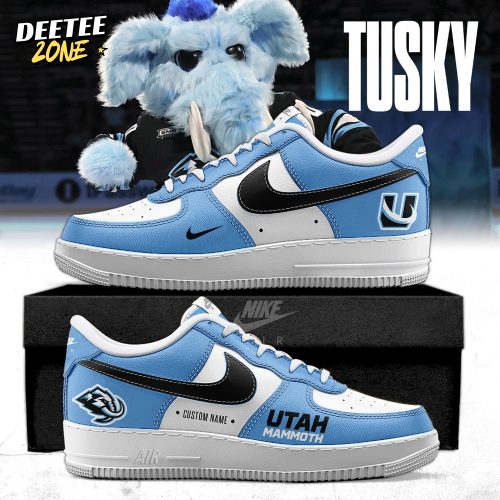 Utah Mammoth Special Edition AF1 Sneakers