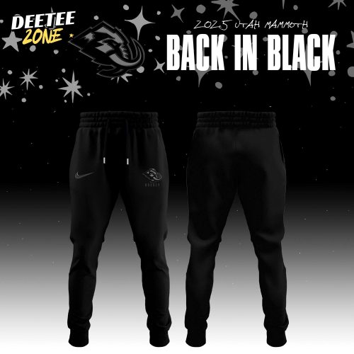 Utah Mammoth x Black In Black Special Edition Hoodie