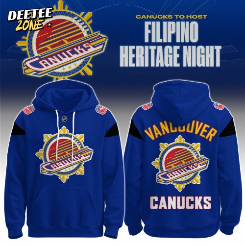 Vancouver Canucks – Filipino Heritage Hoodie