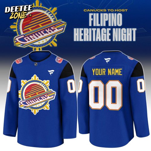 Vancouver Canucks – Filipino Heritage Jersey Custom