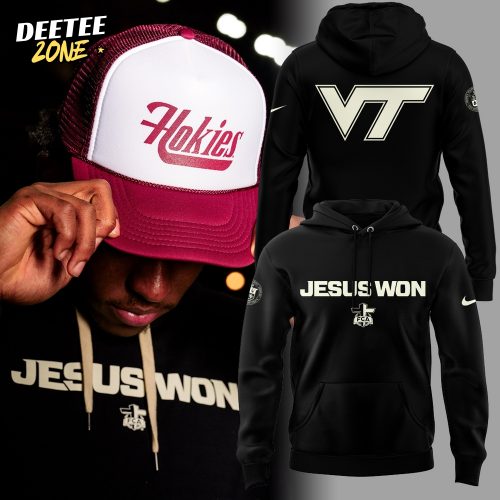 Virginia Tech Hokies x Jesus Won Limited Edition Hoodie