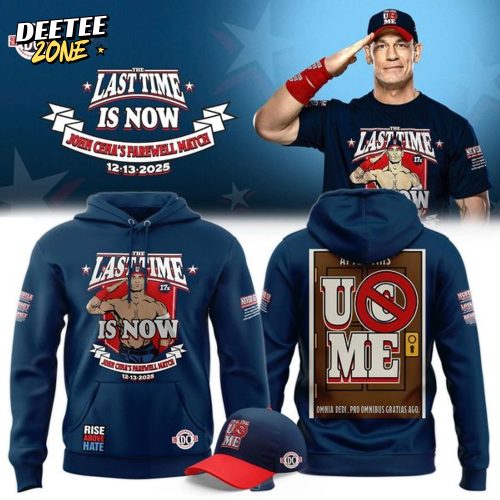 WWE John Cena Farewell 2025 Washington D.C hoodie