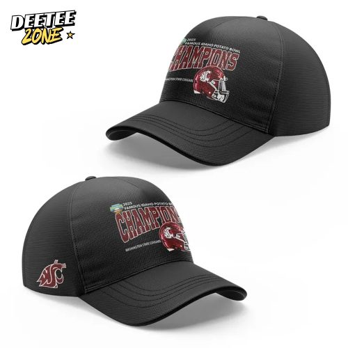 Washington State Football 2025 Potato Bowl Champions Hoodie