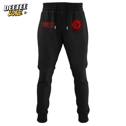 Winnipeg Jets x Stranger Things Jersey with a bold red–black design