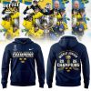 Official Wisconsin–River Falls Falcons football Champions Hoodie – White(Updated Version)-V2