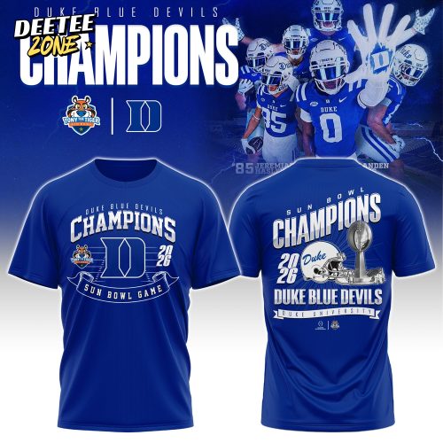 Duke Blue Devils – Sun Bowl Champions T-shirt