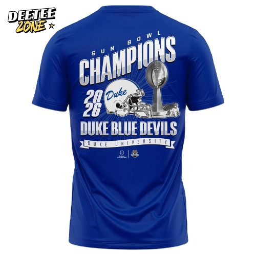 Duke Blue Devils – Sun Bowl Champions T-shirt
