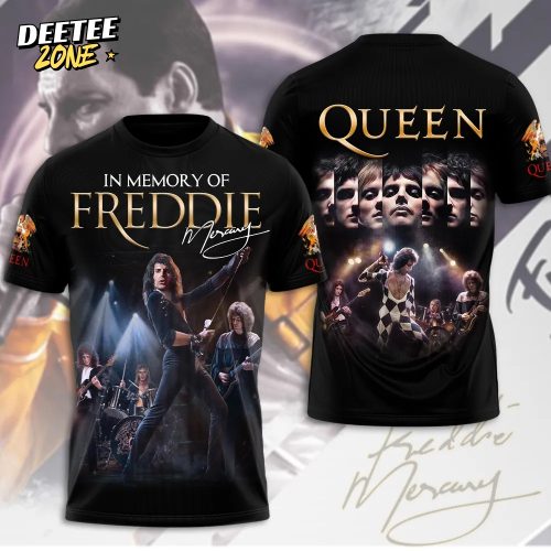 Freddie Mercury x Queen Band 3D Apparel