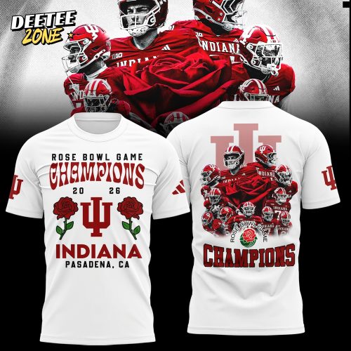 Indiana Hoosiers 2026 Rose Bowl Champions Shirt