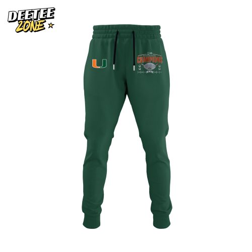 Miami Hurricanes Special Goodyear Cotton Bowl Champions Limited Edition Hoodie