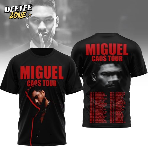 Miguel Caos 2026 Tour Dates Ready For The Show Hoodie T-Shirt