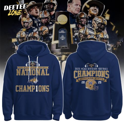 Montana State Bobcats | 2026 FCS Champions Hoodie Limited Edition + Selling Out Fast Ver 1