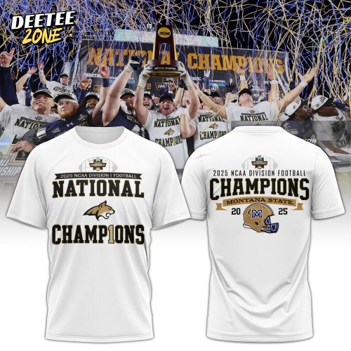 Montana State Bobcats | 2026 FCS Champions T-shirt Limited Edition + Selling Out Fast