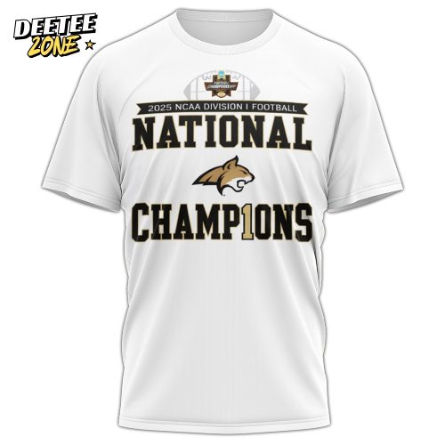 Montana State Bobcats | 2026 FCS Champions T-shirt Limited Edition + Selling Out Fast