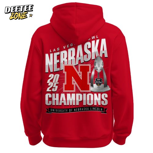 Nebraska Cornhuskers – Las Vegas Bowl Champions Hoodie