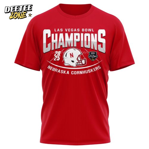 Nebraska Cornhuskers – Las Vegas Bowl Champions T-shirt