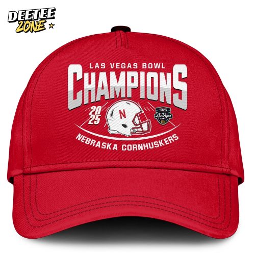 Nebraska Cornhuskers – Las Vegas Bowl Champions T-shirt