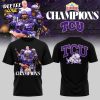Official TCU Horned Frogs 2025 Valero Alamo Bowl Champions T-Shirt(v2)