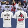 Official Wisconsin–River Falls Falcons football Champions T-shirt – White(Updated Version)-V3