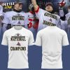 Official Wisconsin–River Falls Falcons football Champions T-shirt – White(Updated Version)-V3