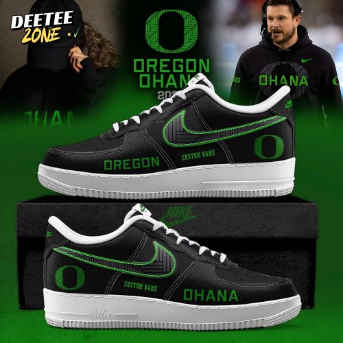 Oregon Ducks x Ohana Limited Edition Special AF1 Sneakers