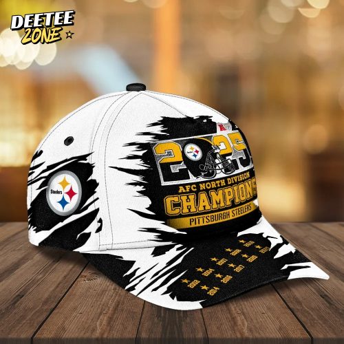 Pittsburgh Steelers 2025 AFC North Champions Limited Edition Cap