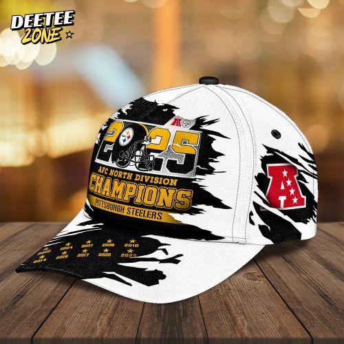 Pittsburgh Steelers 2025 AFC North Champions Limited Edition Cap