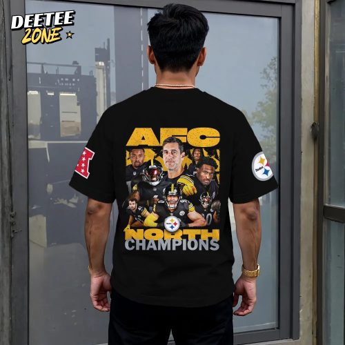 Pittsburgh Steelers 2025 AFC North Champions Limited Edition Shirt