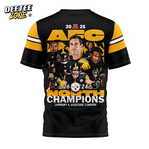 Pittsburgh Steelers 2025 AFC North Champions SHIRT
