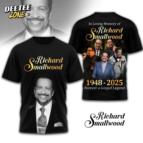 Premium Richard Smallwood 3D Shirt TD