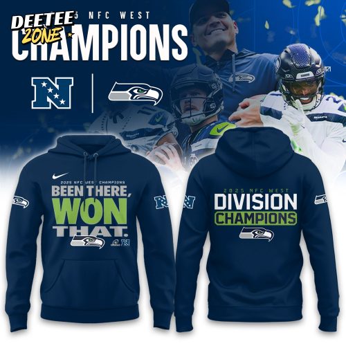 Seattle Seahawks 2025 NFC West Division Champions Limited Hoodie