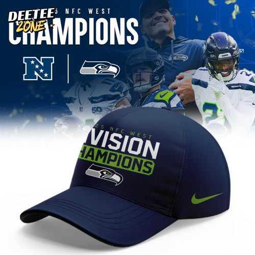 Seattle Seahawks 2025 NFC West Division Champions Limited Polo Shirt