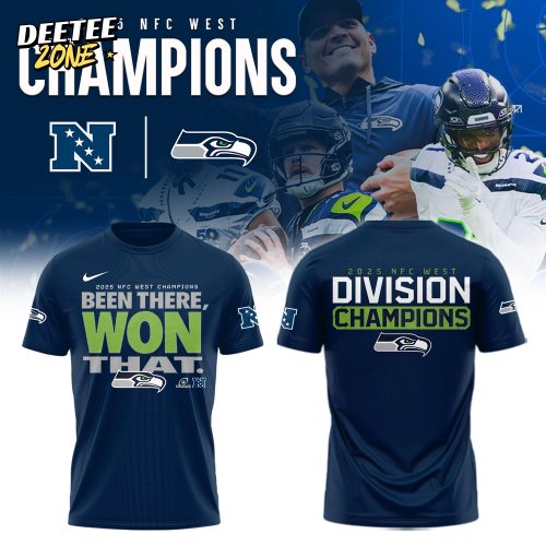 Seattle Seahawks 2025 NFC West Division Champions Limited Shirt