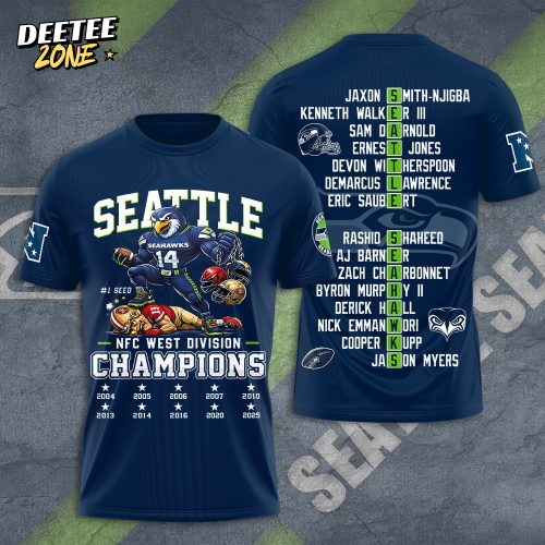 Seattle Seahawks 3D Apparel
