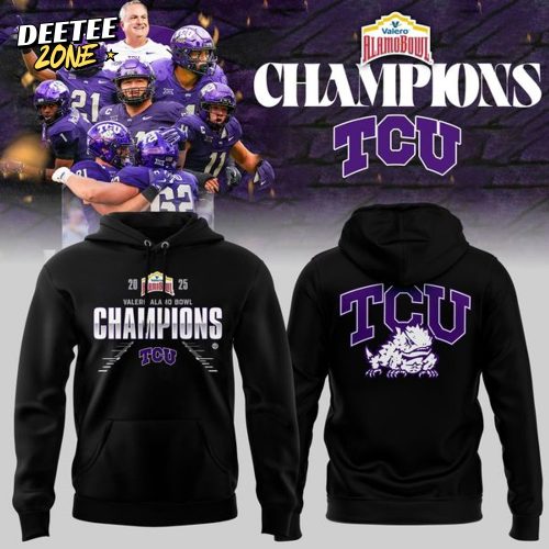 TCU Football Alamo Bowl champions 2025 Special Hoodie