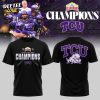 Official TCU Football 2025 Alamo Bowl Champions T-Shirt